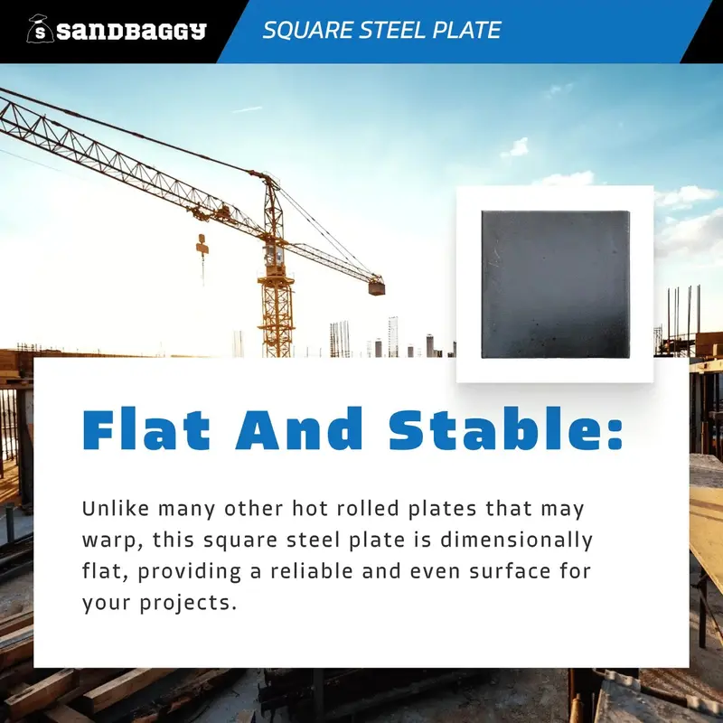 3” X 3” X 3/16” Square Steel Plate - Hot Rolled Steel Sheet 9