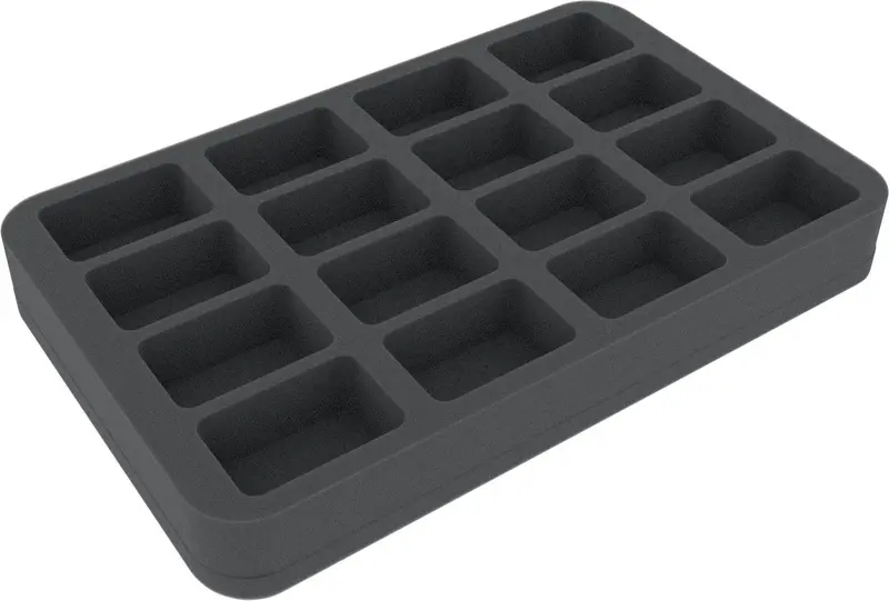 35 Mm Feldherr Foam Tray For Battletech - 16 Mechs 1