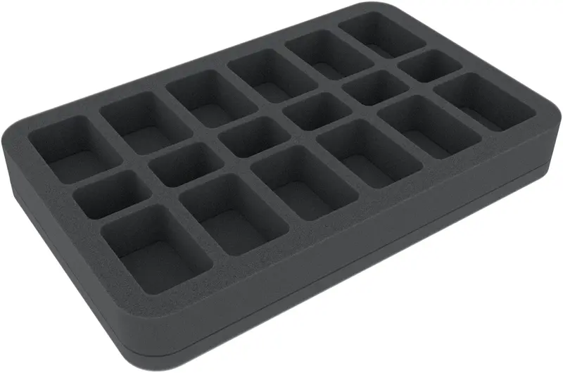 35 Mm Feldherr Foam Tray For Battletech - 18 Combat Vehicles 1
