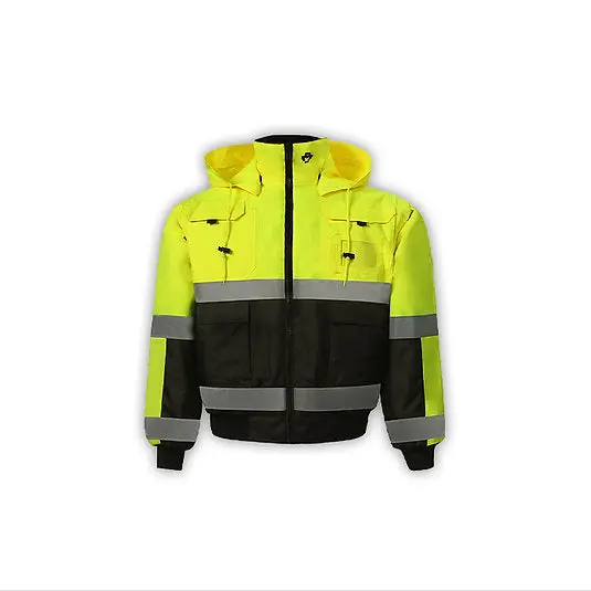 350C-3 - High Viz Reversible Bomber Jacket 1
