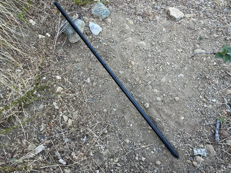 36" Round Steel Concrete Form Stakes With Nail Holes - Usa Made 9