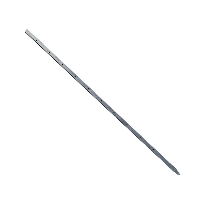 36" Square Steel Concrete Form Stakes With Nail Holes - 5/8" Wide 1