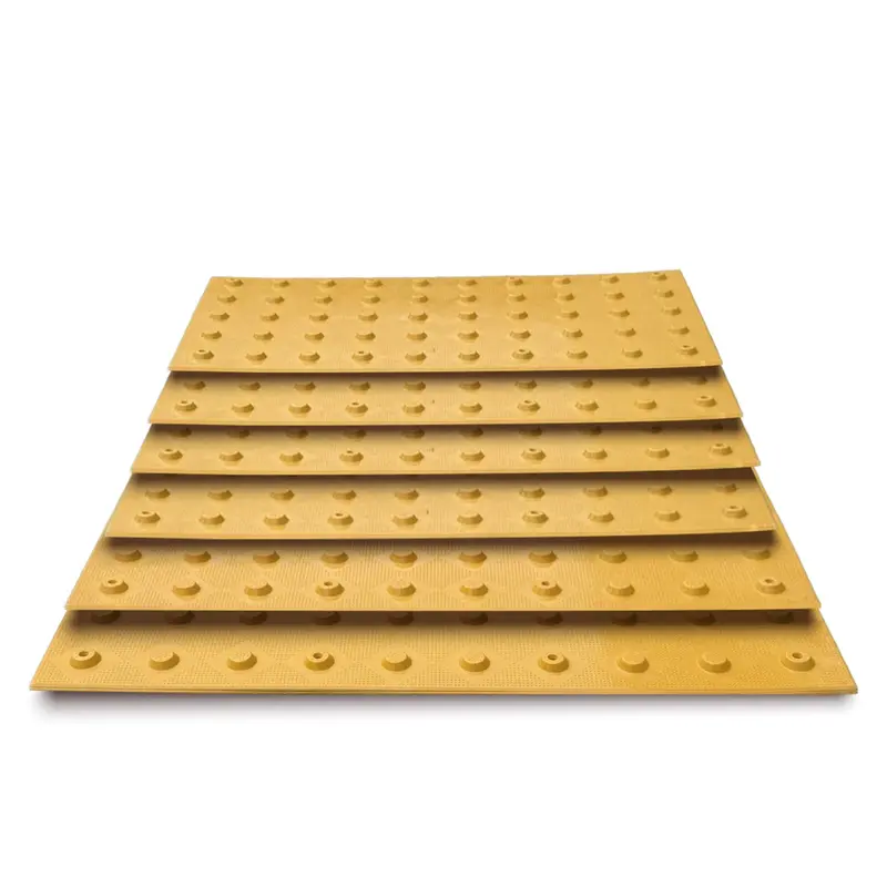 36" X 48" X Ada Warning Pad Set - Yellow Surface Mount Truncated Dome Mats 8