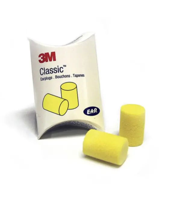 3M Classic Uncorded Earplugs - 200 Pairs #310-1001 1