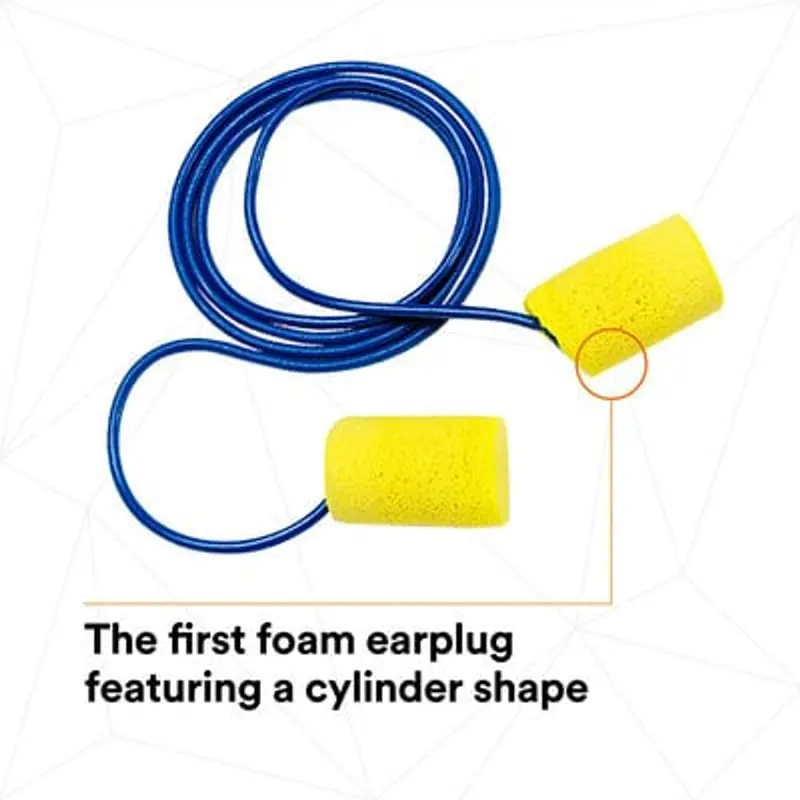 3M™ E-A-R™ Classic™ Corded Earplugs #311-1081 1