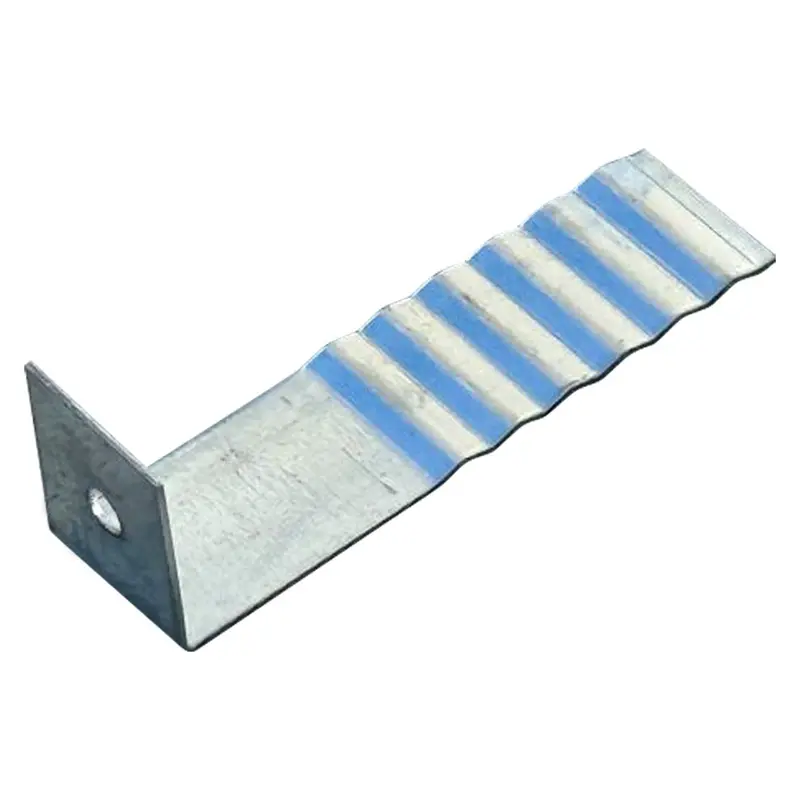 4-1/2" Corrugated Masonry Wall Tie - Buck Anchors - 16 Gauge (Hot Dipped Galvanized) 1