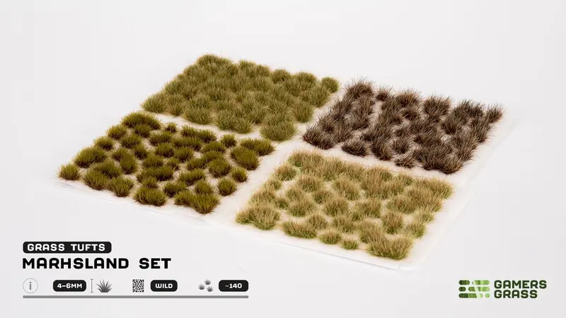 4-6Mm Marshland Tuft Set 1