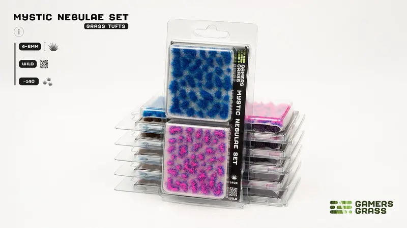 4-6Mm Mystic Nebulae Tuft Set 2