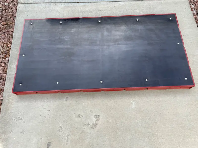 4 Ft Metal Concrete Form Panels For Walls & Columns - Hdo Plywood 13