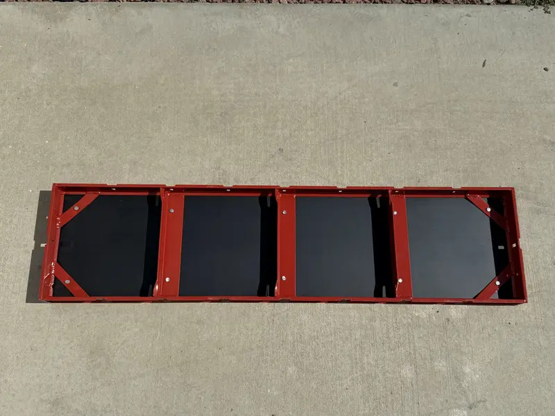 4 Ft Metal Concrete Form Panels For Walls & Columns - Hdo Plywood 27
