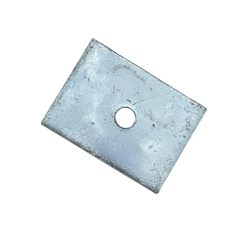 4" X 3" Rectangular Plate Washer (Galvanized) - 1/2" Anchor Bolt Diameter 1