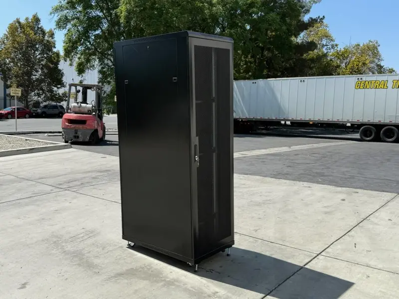 42U Data Center Rack - Lockable, Heavy Duty With Cooling Support 11