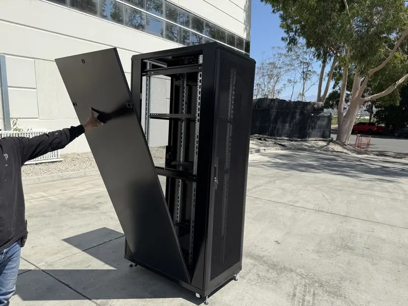 42U Data Center Rack - Lockable, Heavy Duty With Cooling Support 8