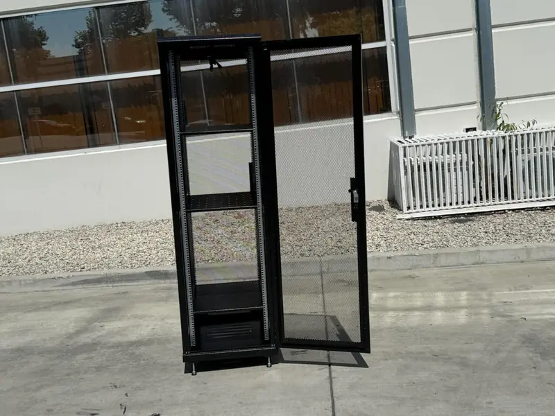 42U Data Center Rack - Lockable, Heavy Duty With Cooling Support 9