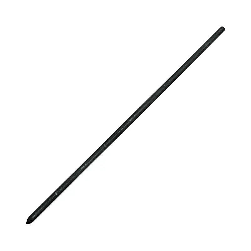 48" Round Steel Concrete Form Stakes - No Nail Holes - 1" Diameter 1
