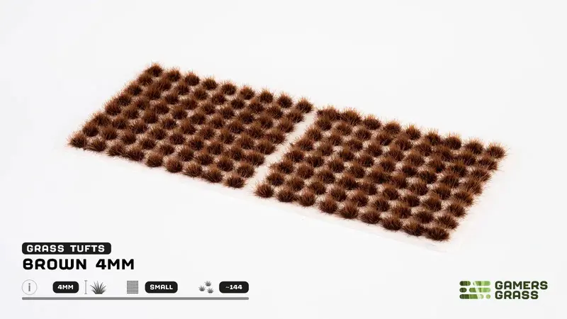 4Mm Brown Tuft (Small) 1