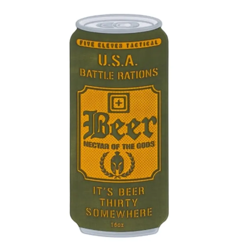 5.11 Tactical "Battle Rations" Beer Can Patch 1