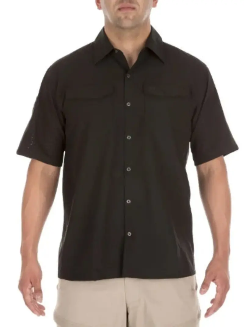 5.11 Tactical Men's Freedom Flex Short Sleeve Button Down Shirt 4