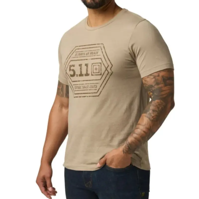 5.11 Tactical Men's Intricate Emblem Logo Graphic Short Sleeve T-Shirt 2