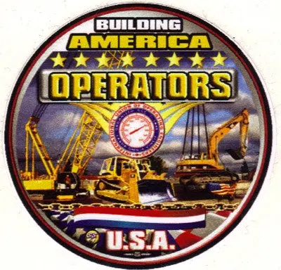 5 Operating Engineers Full Color Hardhat Stickers Bw9 1