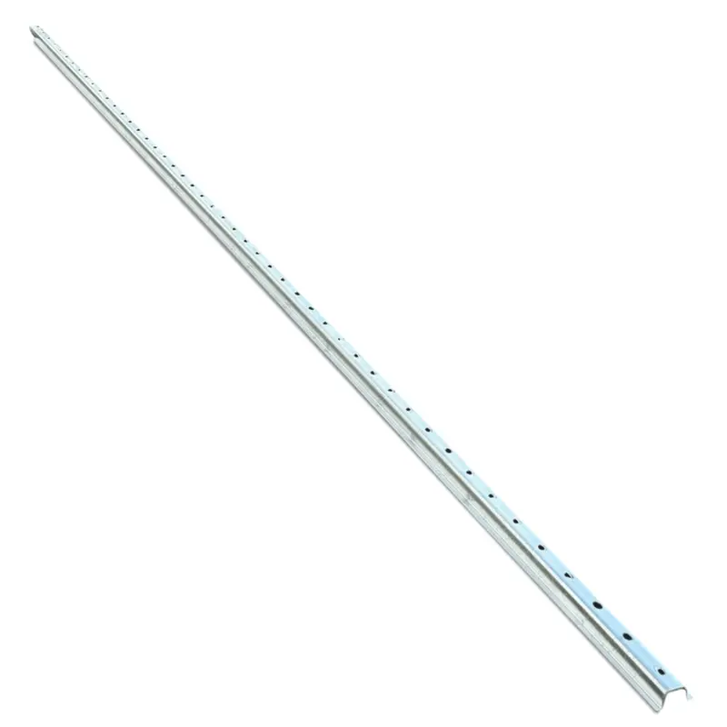 6 Ft Steel U Channel Sign Post - Galvanized 1