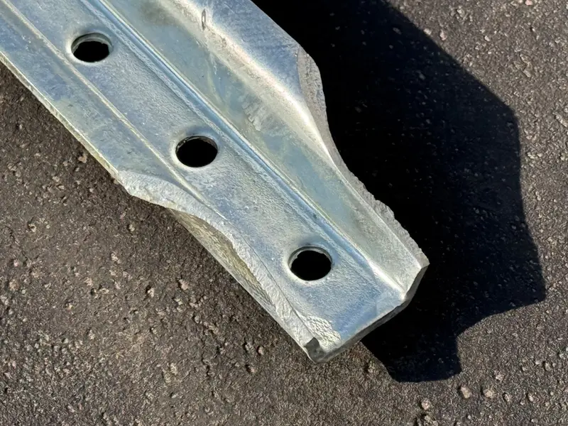 6 Ft Steel U Channel Sign Post - Galvanized 9