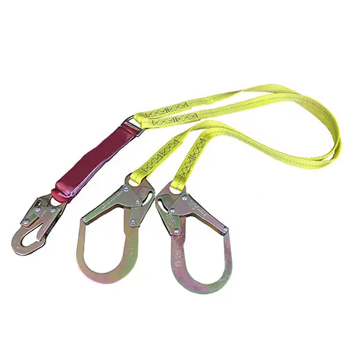 6 Ft Twin External Energy Absorber Lanyard 1