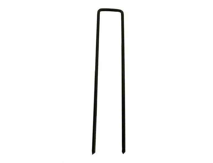 6 In. Standard Landscape Fabric Garden Staples - 11 Gauge 24