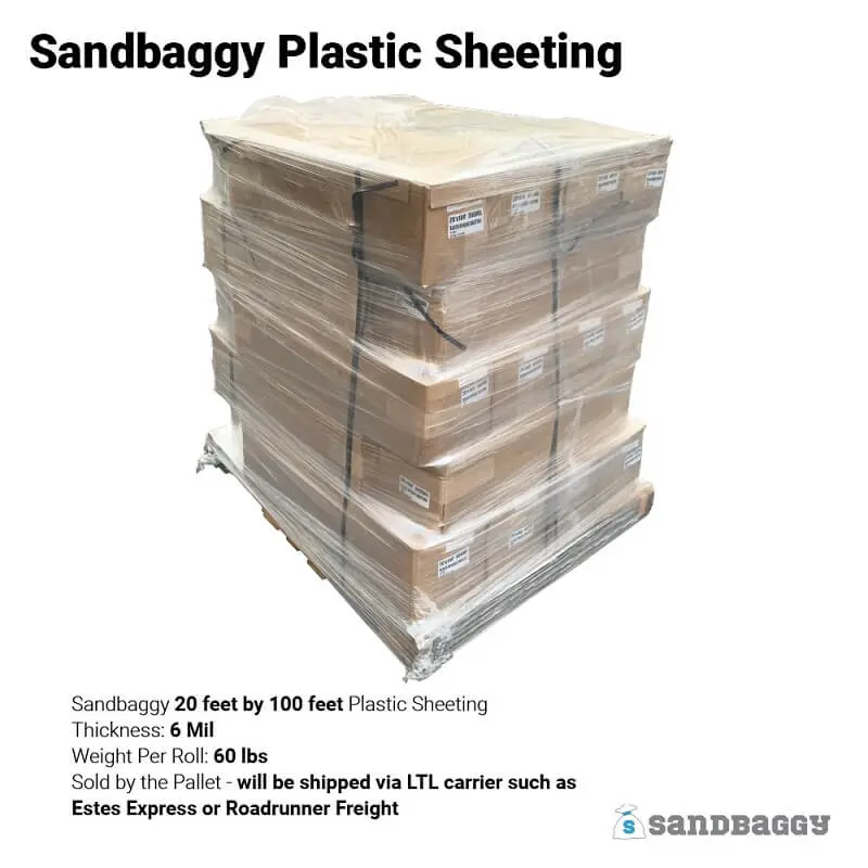 6 Mil Black Plastic Sheeting Roll - Polyethylene Visqueen | Usa Made 8