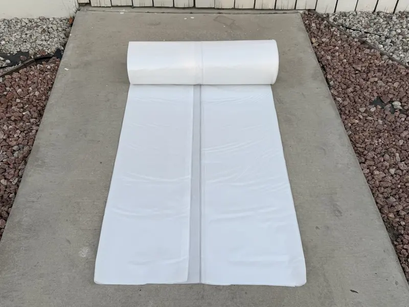 6 Mil Clear Plastic Sheeting Roll - Polyethylene Visqueen | Usa Made 12