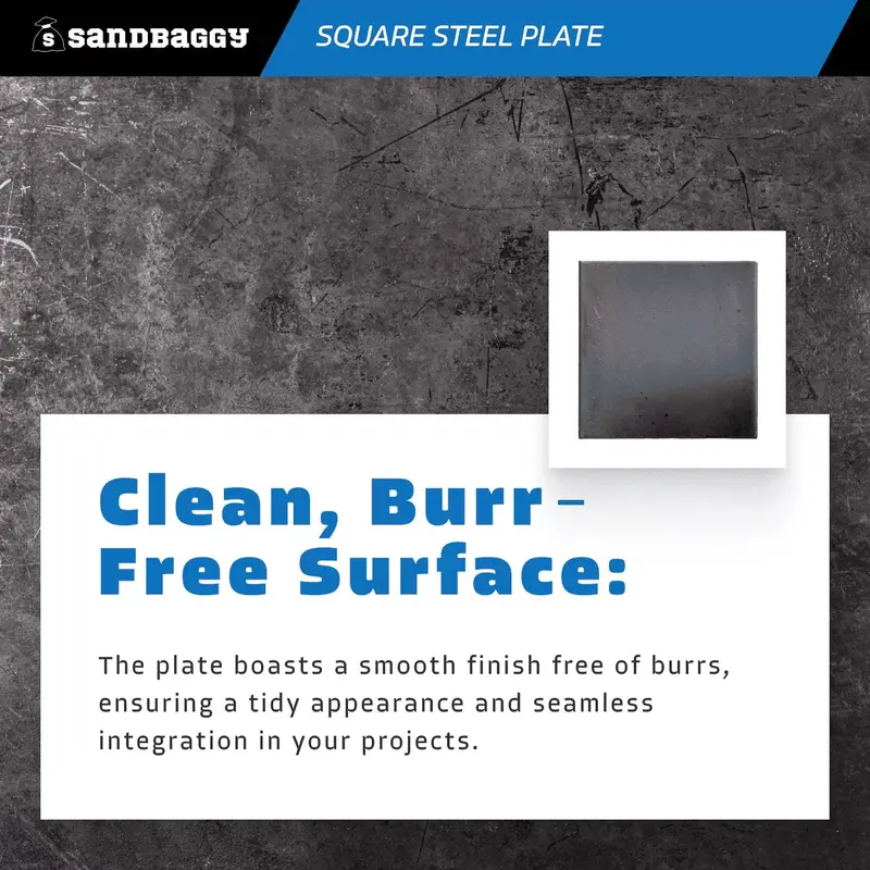 6” X 6” X 1/8” Square Steel Plate - Hot Rolled Steel Sheet 5