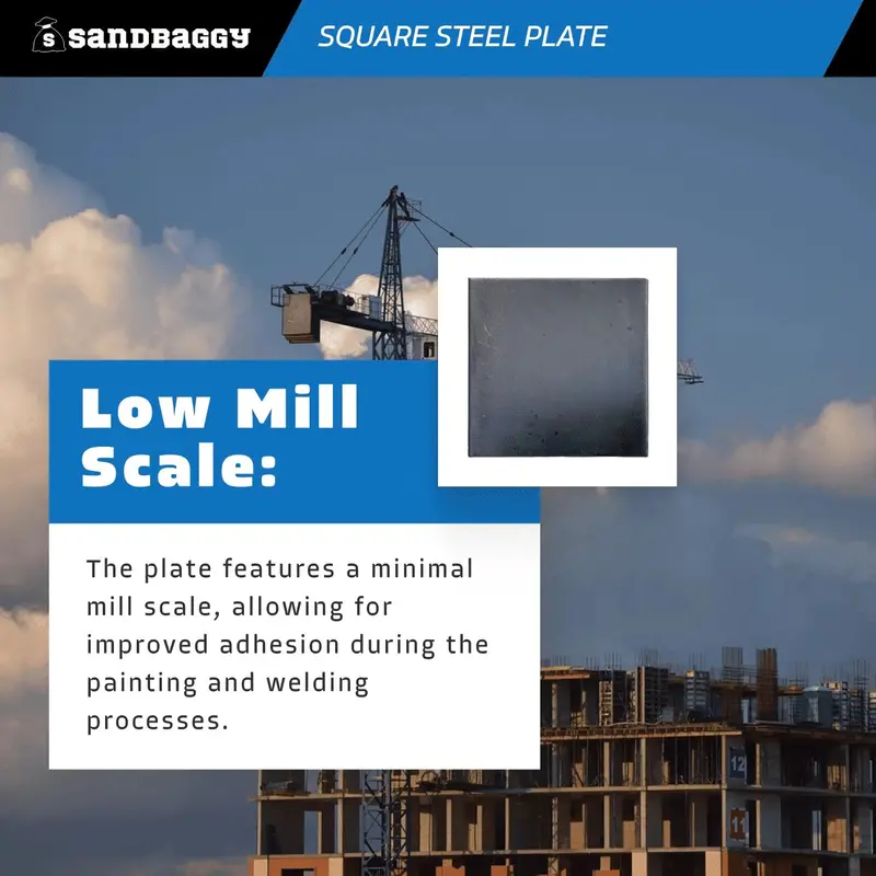 6” X 6” X 1/8” Square Steel Plate - Hot Rolled Steel Sheet 8