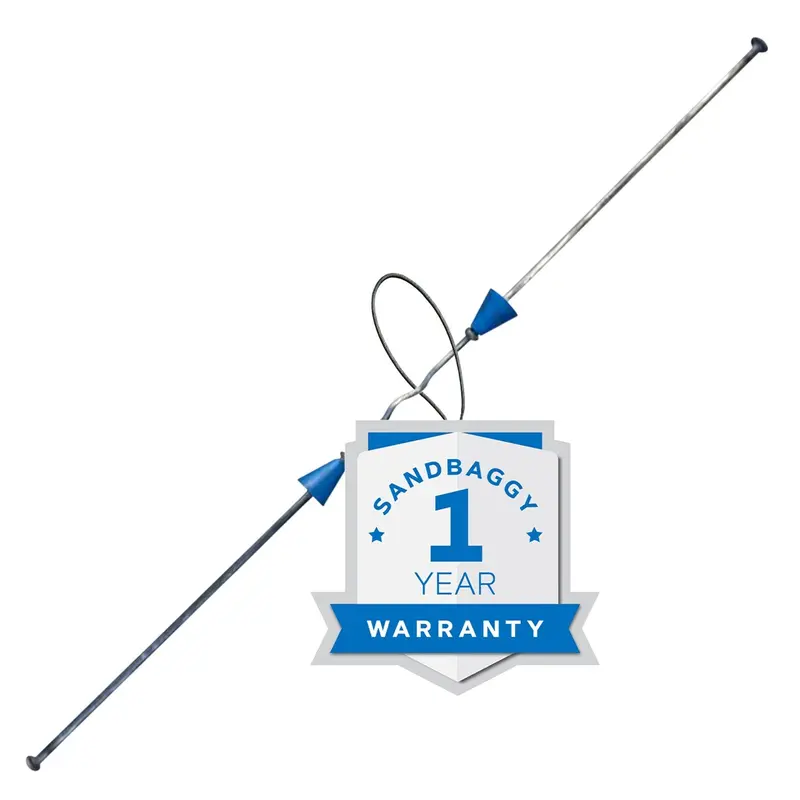 6" X 8 ¼" Standard Snap Ties For Concrete Forms (Long End) - 1" Plastic Cones 1