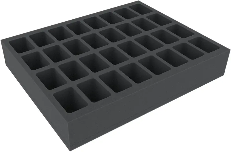 60 Mm Full-Size Foam Tray With 32 Compartments 1