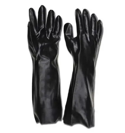 6218Mg-Black Chemical Gloves 1
