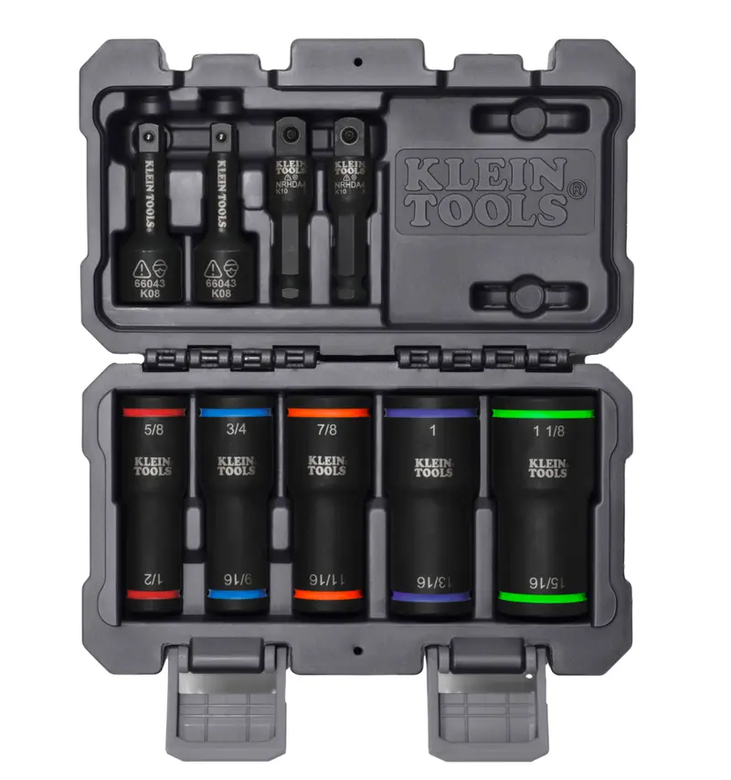 66055 2-In-1 Impact Flip Socket Set, 5-Piece 1