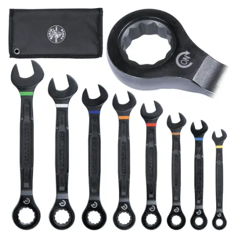69408G 8Pc Rtch Combo Wrench 1