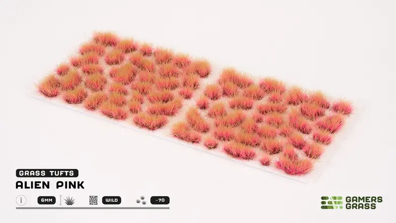 6Mm Alien Pink Tuft 1