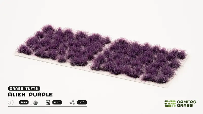 6Mm Alien Purple Tuft 1
