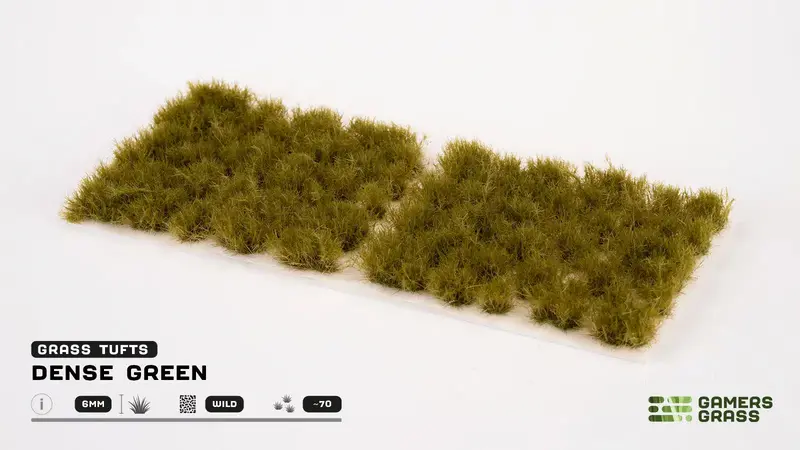6Mm Dense Green Tuft 1