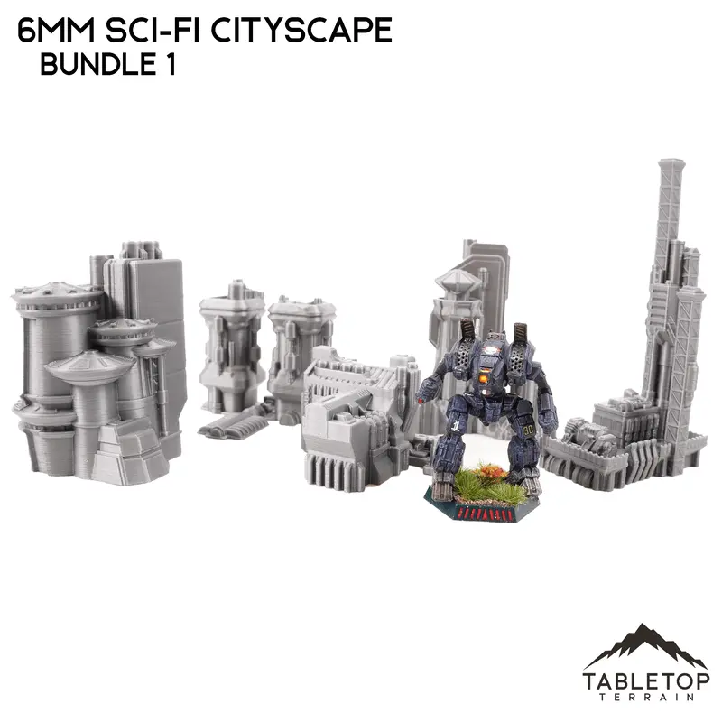 6Mm Sci-Fi Cityscape Bundle 1 2