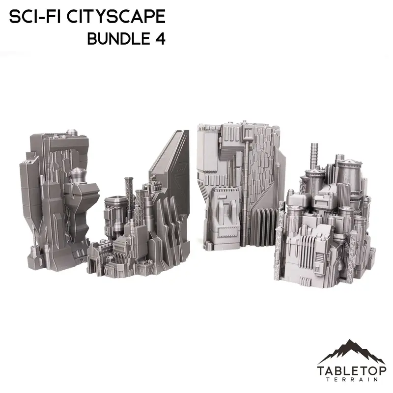 6Mm Sci-Fi Cityscape Bundle 4 1
