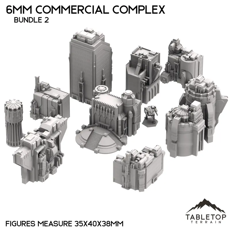 6Mm Sci-Fi Commercial Complex Bundle 2 1