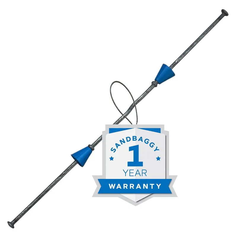 7" X 4 ¾" Standard Snap Ties For Concrete Forms (Short End) - 1" Plastic Cones 1