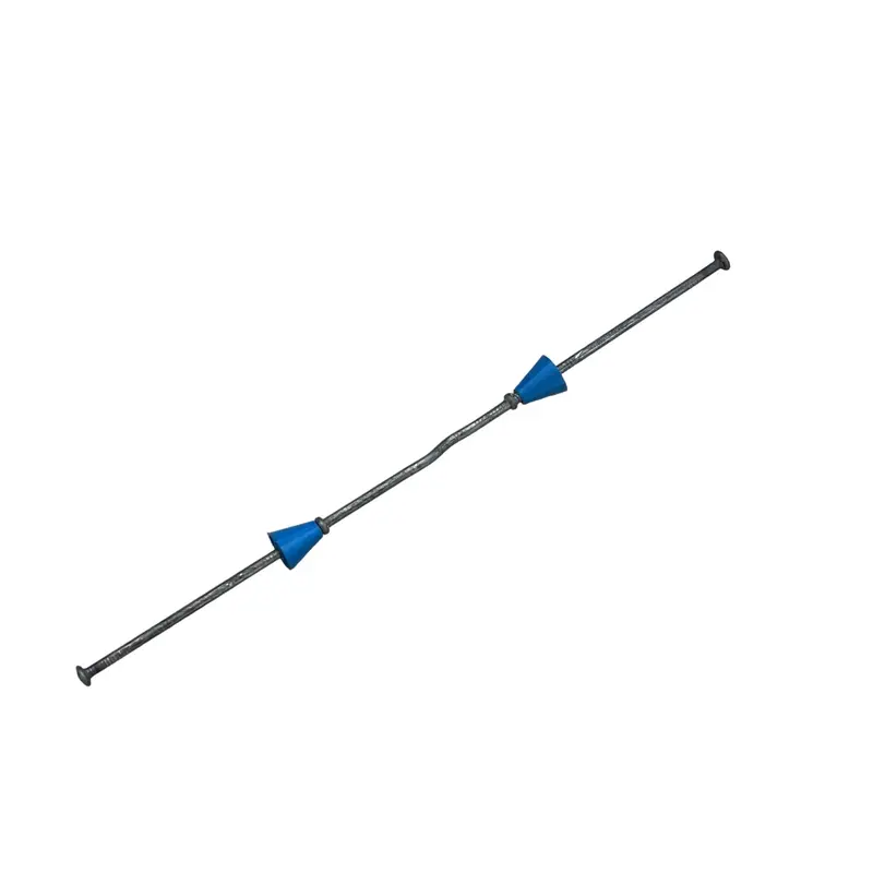 7" X 4 ¾" Standard Snap Ties For Concrete Forms (Short End) - 1" Plastic Cones 9