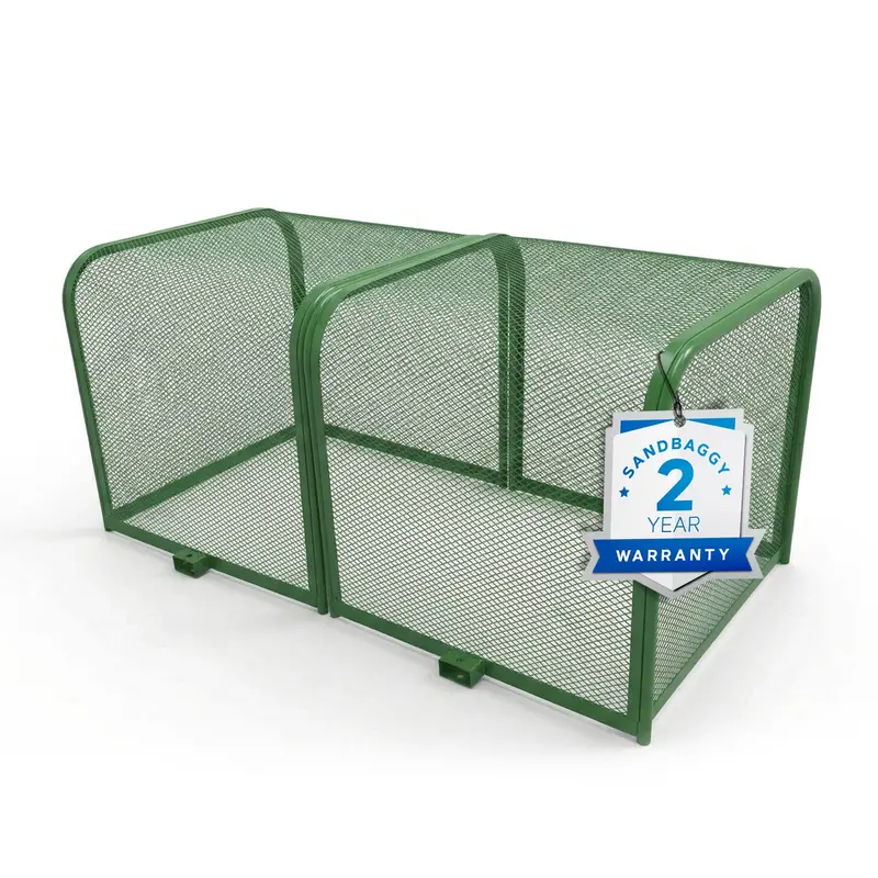 72" X 36" X 36" Durable Backflow Security Cage – Backflow Preventer Enclosure (Green) 1