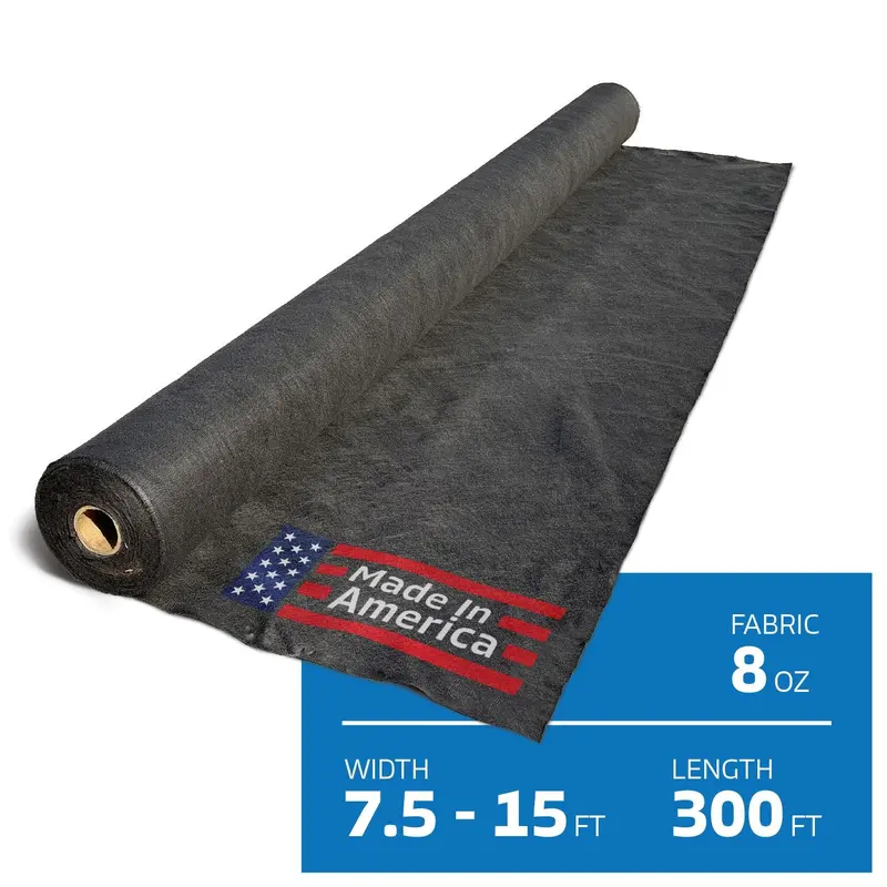 8 Oz Non-Woven Geotextile Filter Fabric (300 Ft) - Made In Usa 5