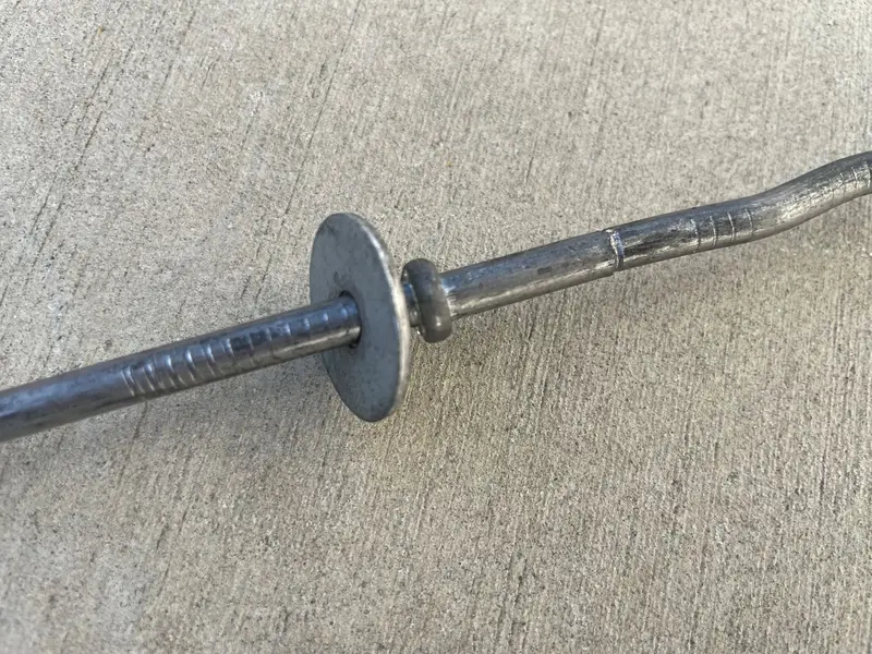 8" X 4 ¾" Standard Snap Ties For Concrete Forms (Short End) - 1" Flat Steel Washer 10