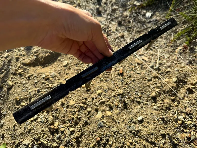 8" X Flat Ties For Concrete Forms - 11 Gauge Steel 10
