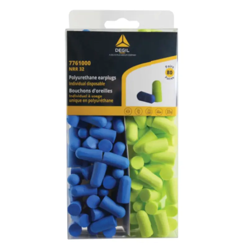 80 Pack Disposable Ear Plugs 1